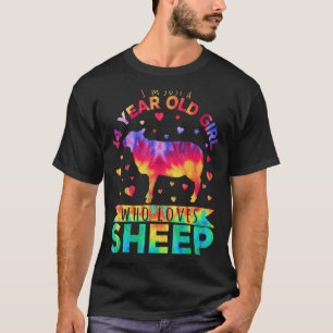 Camiseta Sou apenas uma garota de 14 anos que ama ovelha