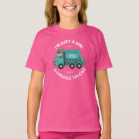 Sou apenas uma garota que ama caminhões de lixo