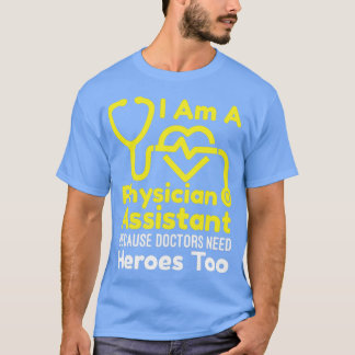 Camiseta Sou Assistente Médico Porque Os Médicos Precisam D