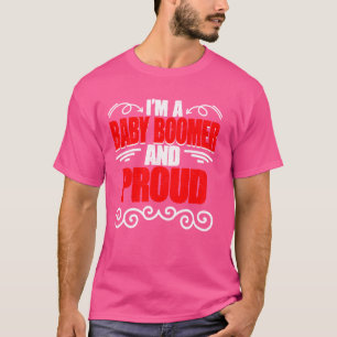 Camiseta Sou Baby Boomer Engraçado Boomers Geração Boom Beb