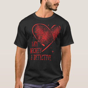 Camiseta Sou, basicamente, um Detetive Docu Crime