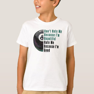 Camiseta Sou Bonita, Sou Boa 8 Bola