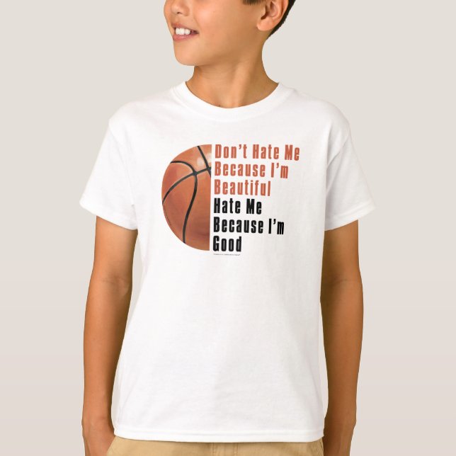 Camiseta Sou Bonita, Sou Boa Basquete (Frente)