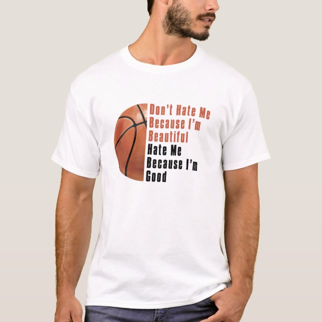 Camiseta Sou Bonita, Sou Boa Basquete (Frente)