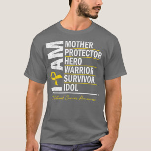 Camiseta Sou Cancer de Sobrevivência do Guerreiro Herói