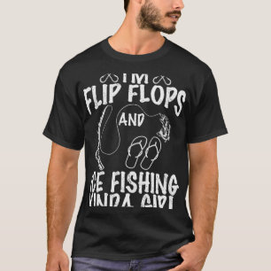 Camiseta Sou chinelos e pescador de gelo, uma espécie de ci