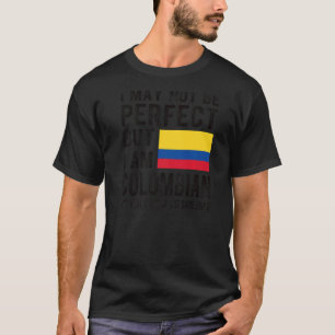 Camiseta Sou Colombiano Flag Colombia Heritage Colombian Ro