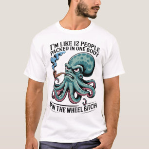 Camiseta Sou Como 12 Pessoas Embaladas Em Um Corpo.