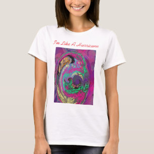 Camiseta Sou como um furacão