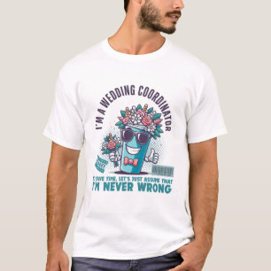 Camiseta Sou coordenador de casamento