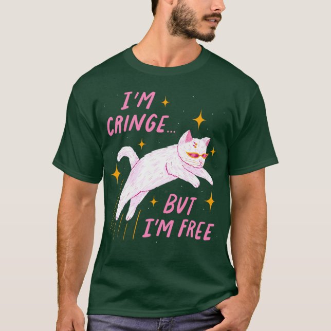 Camiseta Sou Cringe Mas Sou Livre (Frente)