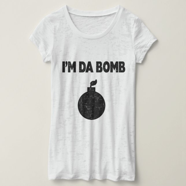 Camiseta Sou Da Bomb T-Shirt (Frente do Design)
