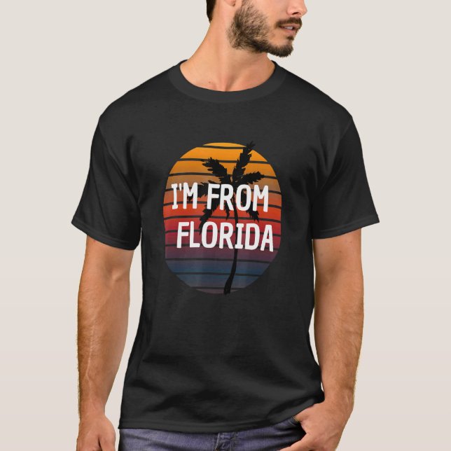 Camiseta Sou da Flórida por floridianos orgulhosos (Frente)