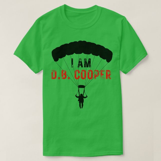 Camiseta Sou DB Cooper 3 (Frente do Design)