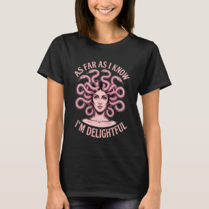 Camiseta Sou Deliciosa Deusa Mitologia Grega Feminina Medu