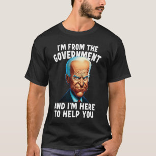 Camiseta Sou do Governo e estou aqui para te ajudar