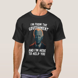 Camiseta Sou do Governo e estou aqui para te ajudar