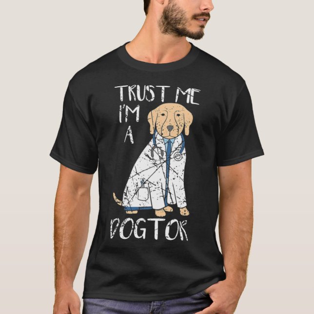 Camiseta Sou Dogtor Memorial Doutor Funny Sayings legal (Frente)
