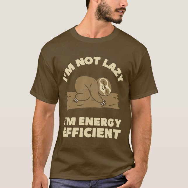 Camiseta Sou eficiente no uso de energia (Frente)