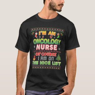 Camiseta Sou enfermeira de Oncologia, é claro que estou na