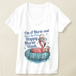 Camiseta sou enfermeiro e esta é minha semana feliz semana