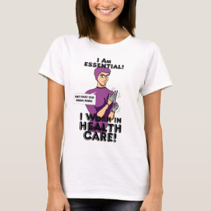 Camiseta "Sou Essencial!"Camiseta