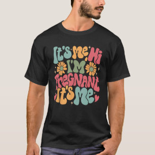 Camiseta Sou eu, estou grávida, grávida, grávida, Bab