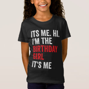 Camiseta Sou Eu, Sou A Festa De Aniversário de criança De A
