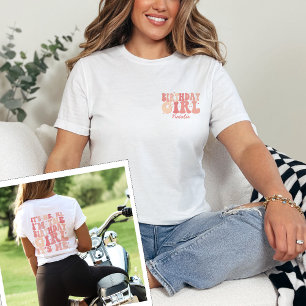 Camiseta Sou eu, sou a garota de aniversário, sou eu person