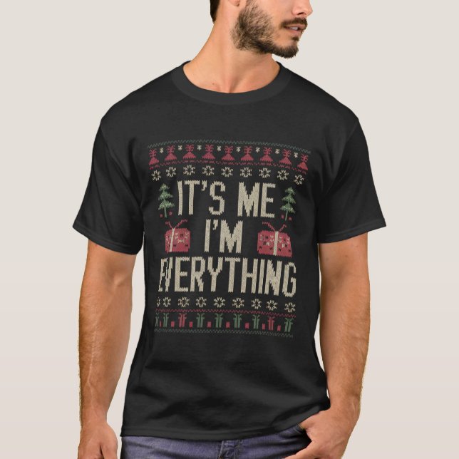 Camiseta Sou eu, sou tudo Casal que corresponde ao Natal G (Frente)