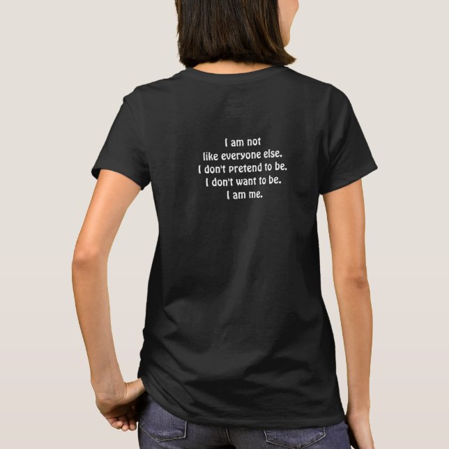 Camiseta Sou Eu, T-Shirt (Verso)