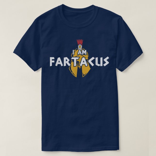 Camiseta Sou Fartacus Funny Spartan Inspirado No T   20268  (Frente do Design)