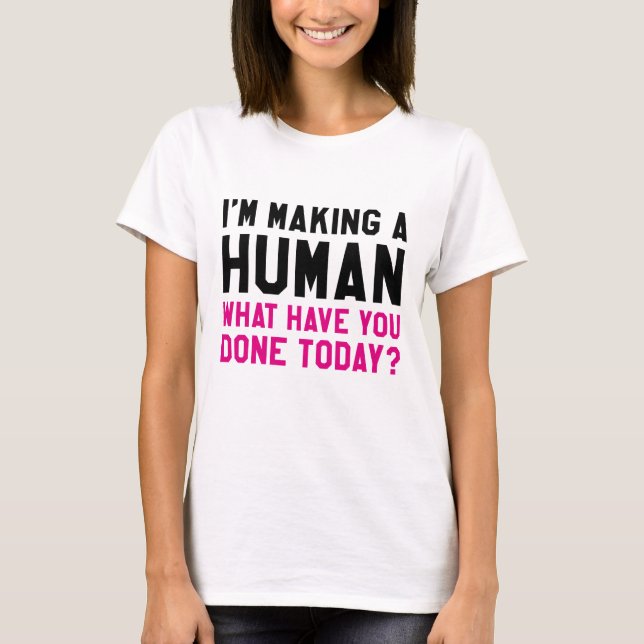 Camiseta Sou Fazer humano (Frente)
