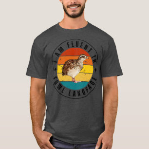 Camiseta Sou fluente na língua das aves 22