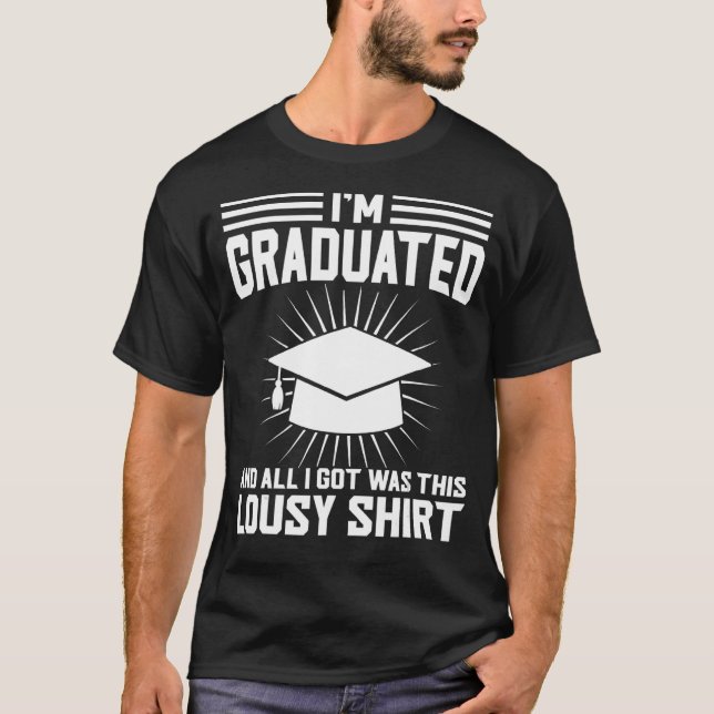 Camiseta Sou formado e só doutorado. (Frente)