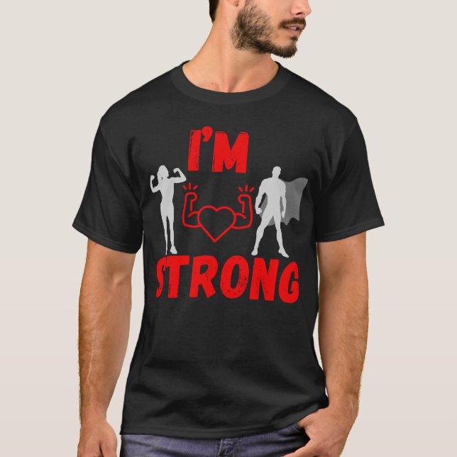 Camiseta Sou forte (Frente)
