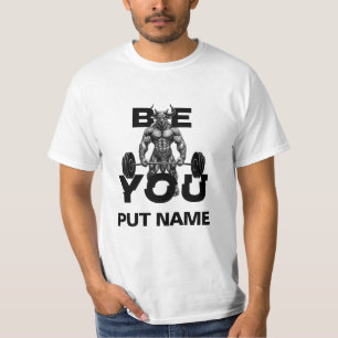 Camiseta Sou Forte - Seja Você - Nome Personalizado