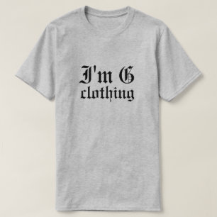 Camiseta Sou G Clothing T-Shirt