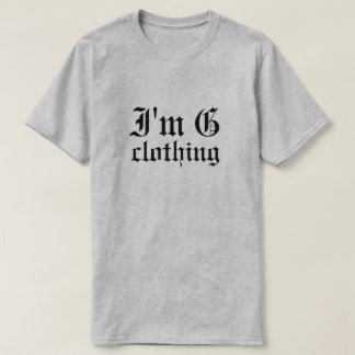 Camiseta Sou G Clothing T-Shirt