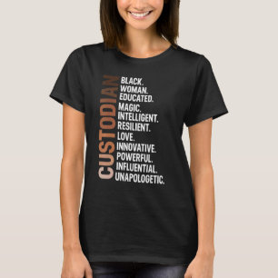 Camiseta Sou Guardiã Negra Afro-Mulher Bhm-História Negra