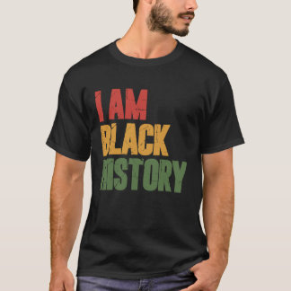 Camiseta Sou História Negra