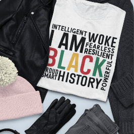 Camiseta Sou História Negra