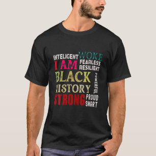Camiseta Sou História Negra - Mês da História Negra