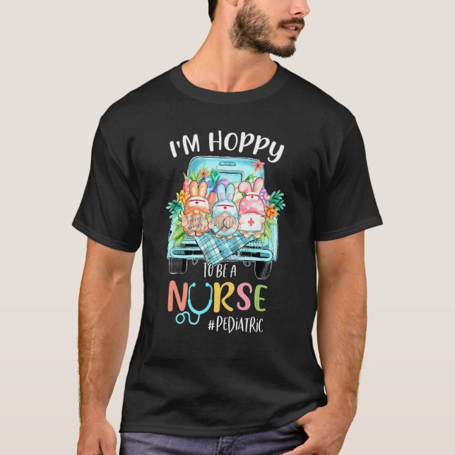 Camiseta Sou Hobby para ser enfermeira pediátrica Gnomo Cam (Frente)