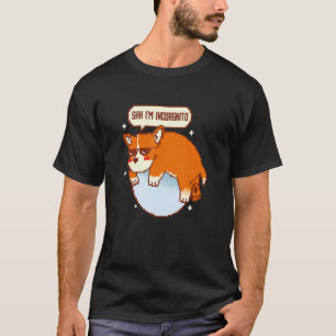 Camiseta Sou Incorgnito Corgi Dog Incognito Pet Pun