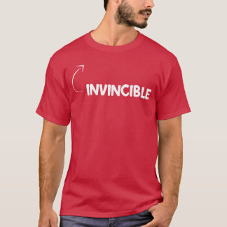 Camiseta Sou Invinçível Personagem Divertido Referência de