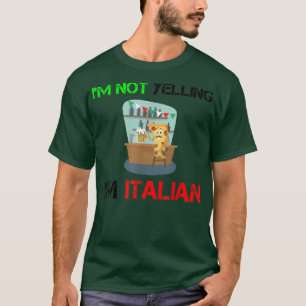 Camiseta Sou Italiano Eu Adoro A Itália Beer Bebendo Italia