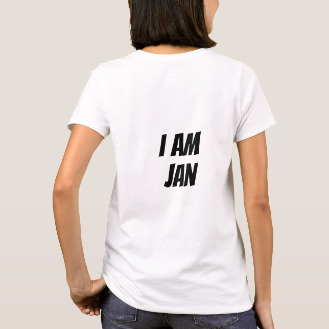 Camiseta Sou Jan (Verso)