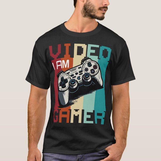 Camiseta Sou Jogador De Vídeo (Frente)