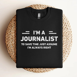 Camiseta Sou Jornalista Engraçado